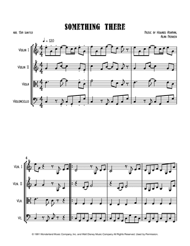Something There (arr. Thomas Winter)
