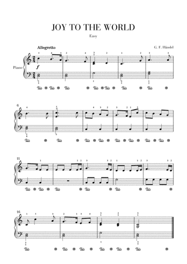 Joy to the World (Easy) (arr. Cadenza)