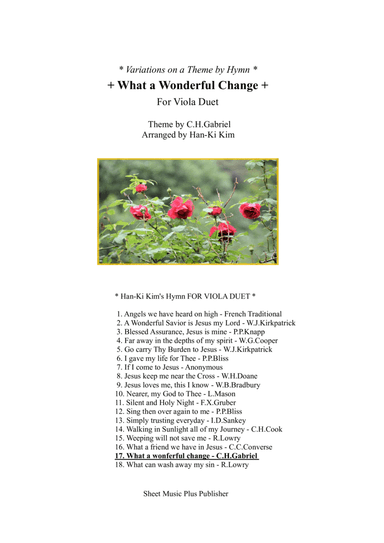 What a wonderful change (For Viola Duet) (arr. Han-Ki Kim)