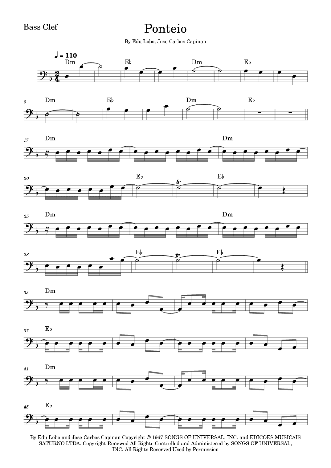 Ponteio (arr. Fabio Eduardo de Oliveira)