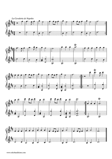 La Cavaleria de Napoles (Gaspar Sanz) (arr. Blue Yates)