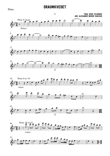 Draumkvedet (arr. Alexander Bosrup Karlsen)