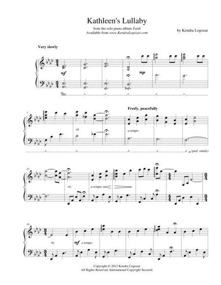 Kathleen's Lullaby