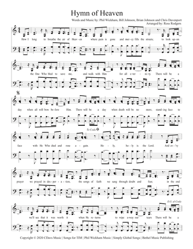 Hymn Of Heaven (arr. Ross Rodgers)