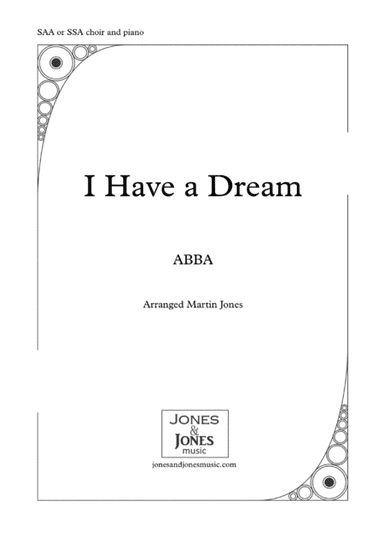 I Have A Dream (arr. Martin Jones)