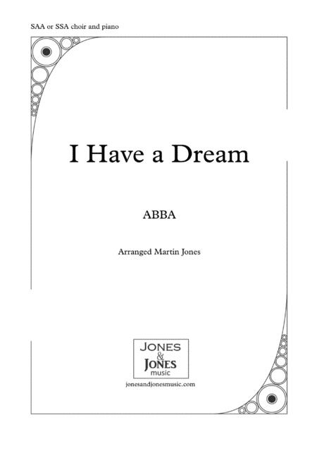 I Have A Dream (arr. Martin Jones)