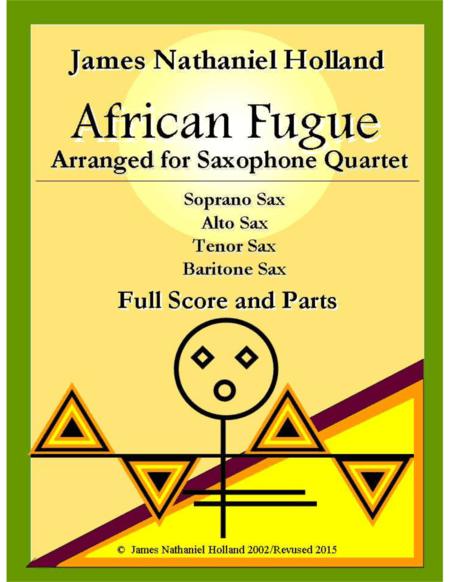 African Fugue for Saxophone Quartet