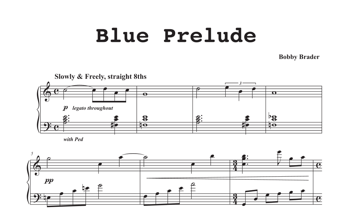 Blue Prelude