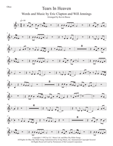 Tears In Heaven (arr. Kevin Busse)