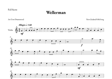 Wellerman (arr. Tom Drummond)