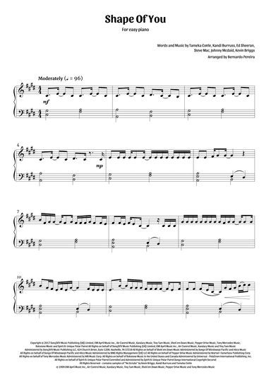 Shape Of You (arr. Bernardo Pereira)