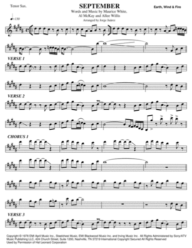 September (arr. Jorge Juárez)