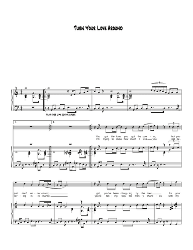 Turn Your Love Around (arr. Biegler)