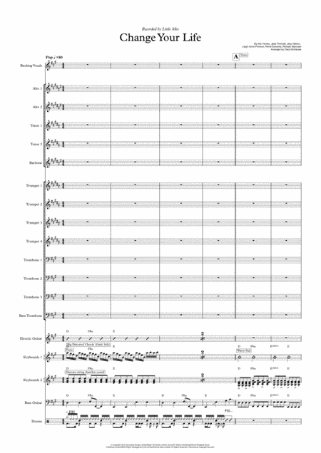 Change Your Life (arr. Daryl McKenzie)