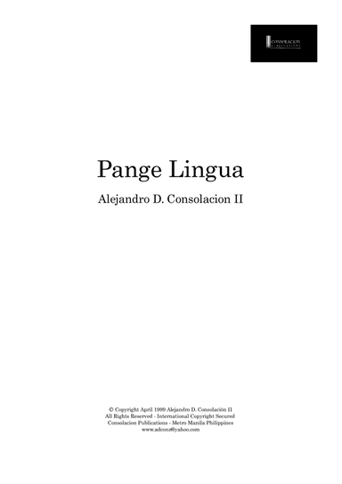 Pange Lingua