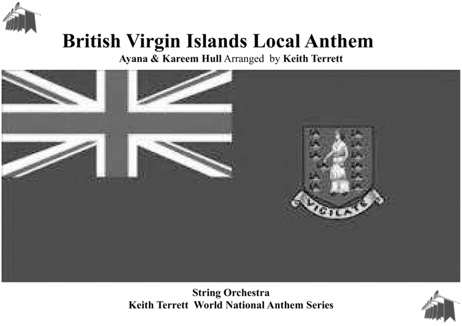 British Virgin Islands Local Anthem for String Orchestra (arr. Keith Terrett)