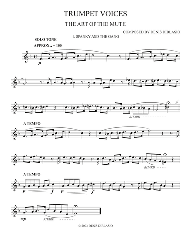 Trumpet Voices - The Art of the Mute