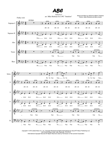 ABC (arr. Mike Bultman)