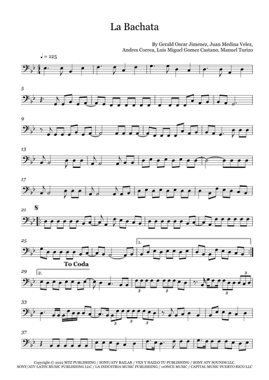 La Bachata (arr. Fernanda Moura)