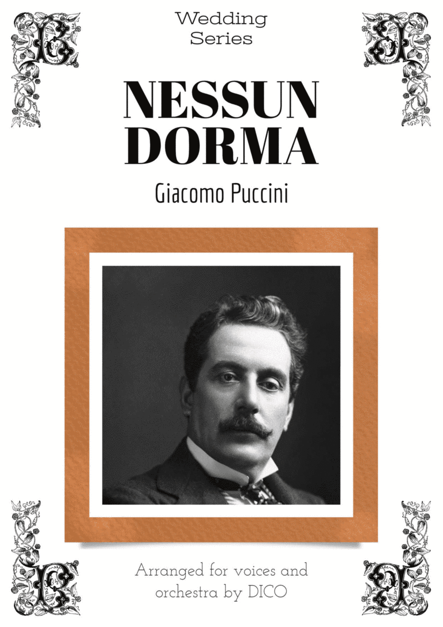 NESSUN DORMA - for voices & orchestra (arr. Dico)