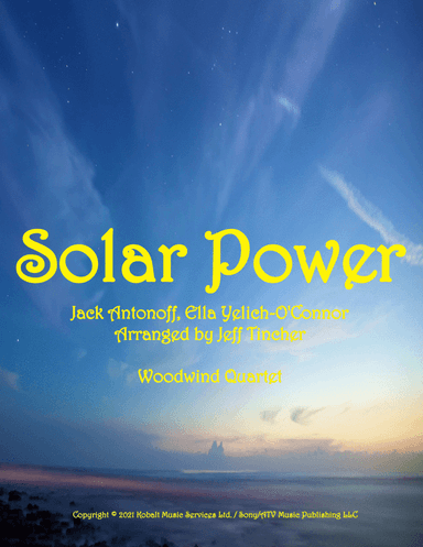 Solar Power (arr. Jeff Tincher)