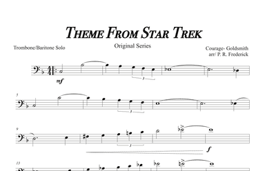 Star Trek - Main Title (t.v.) (arr. P. R. Frederick)