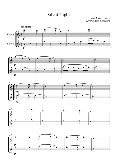 Silent Night (arr. Gildson Cerqueira)