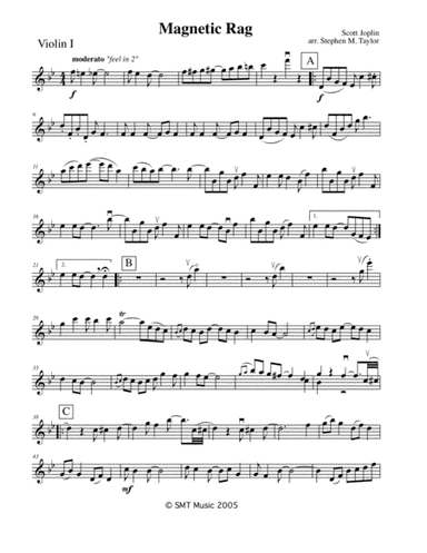 Magnetic Rag (arr. Stephen M. Taylor)