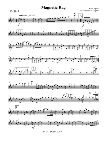 Magnetic Rag (arr. Stephen M. Taylor)