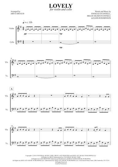 Lovely (arr. Art.o Artaud)