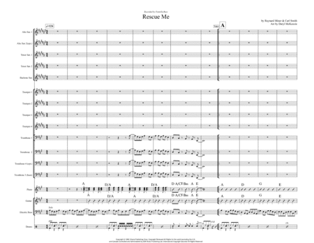 Rescue Me (arr. Daryl McKenzie)