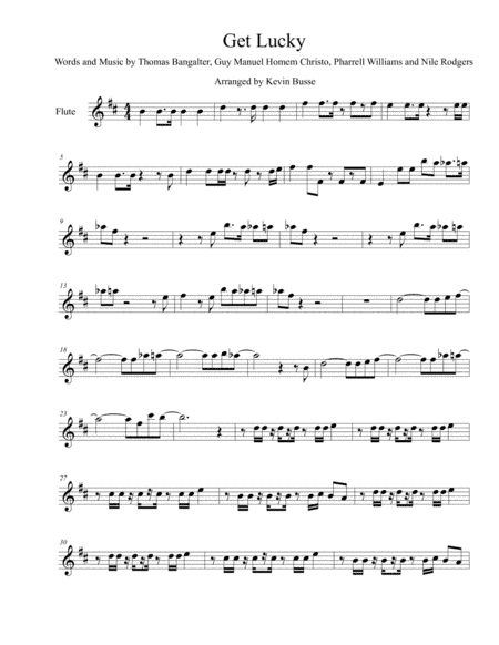 Get Lucky (arr. Kevin Busse)