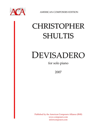 [Shultis] Devisadero