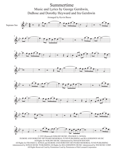 Summertime (arr. Kevin Busse)