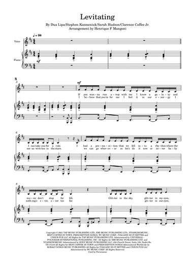 Levitating (arr. Henrique F Mangoni)