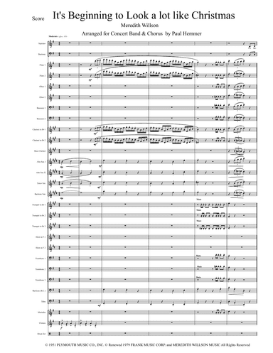 It's Beginning To Look Like Christmas (arr. Paul Hemmer)