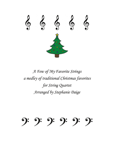 String Quartet Christmas medley (arr. Stephanie Daige)