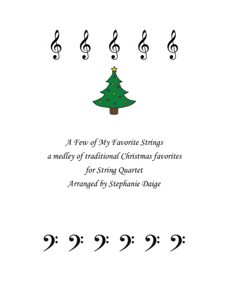 String Quartet Christmas medley (arr. Stephanie Daige)