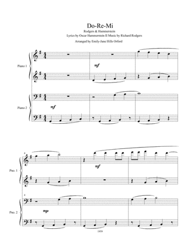 Do-Re-Mi (arr. Emily-Jane Hills Orford)