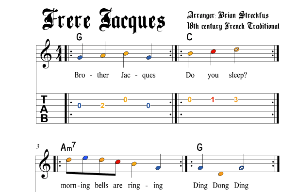 Frère Jacques (arr. Brian Streckfus)