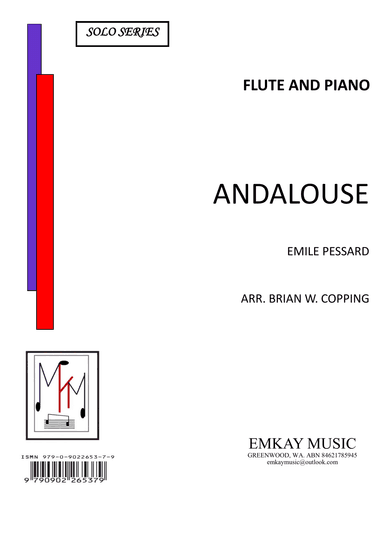ANDALOUSE – FLUTE & PIANO (arr. BRIAN W. COPPING)
