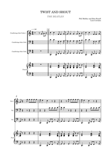 Twist And Shout (arr. Luis Corales)
