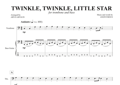 Twinkle Twinkle Little Star (arr. Art.o Artaud)