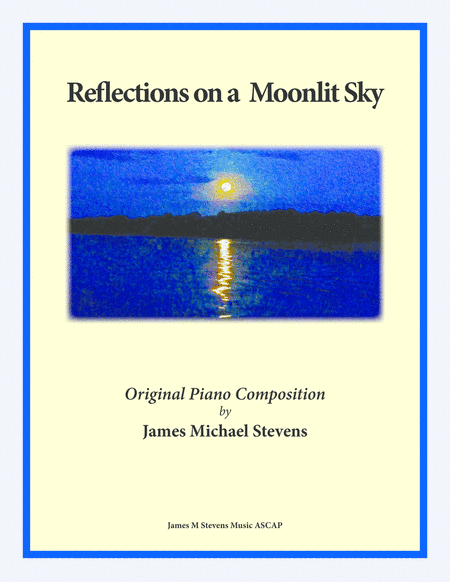 Reflection on a Moonlit Sky