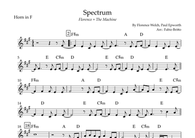 Spectrum (arr. Fabio Britto)