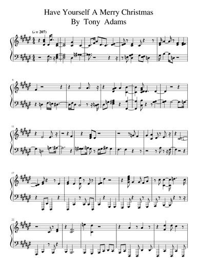 Have Yourself A Merry Christmas