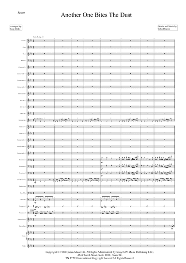 Another One Bites The Dust (arr. Joop Derks)
