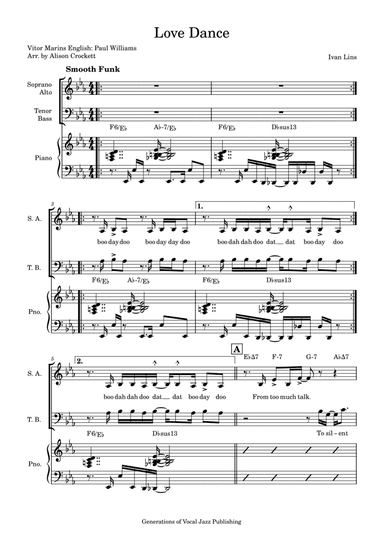 Love Dance (arr. Alison Crockett)