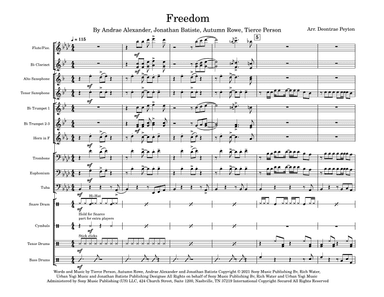 Freedom (arr. Deontrae Peyton)