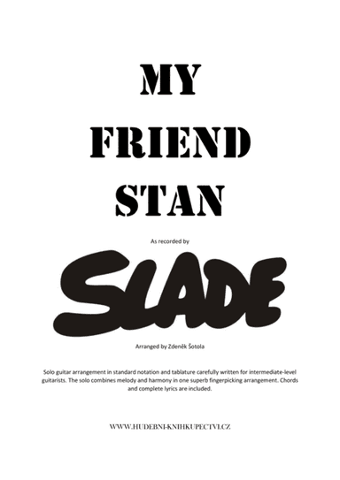 My Friend Stan (arr. Zdeněk Šotola)